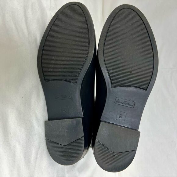 SAM EDELMAN Tinsley Matte Chelsea Rain Booties Boots Black Size 8 - Picture 9 of 10